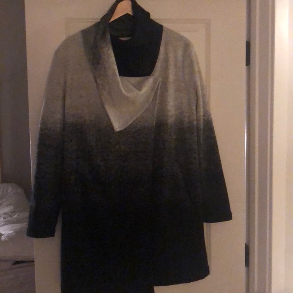 Like New BB Dakota Ombré Coat - Picture 6 of 7